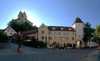 Meersburg, lake, facade, village, summer, mediaeval, meersburg, bodensee, building, deutschland, constance, traditional, exterior, tourism, castle, schloss