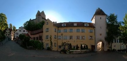 Meersburg, meersburg, facade, village, summer, mediaeval, constance, bodensee, building, deutschland, lake, traditional, exterior, tourism, castle, schloss