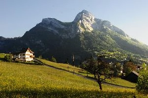 The Gonzen, prominent Swiss alpine peak near Sargans, Sankt Gallen, in the Rhine Valley, rocky, peak, scenery, gonzen, panorama, gallen, view, sankt, switzerland, sargans, europe, alpine, valley, mountains, rhine, alps, mountain, swiss, stone