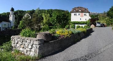 Garden in Mels, Switzerland, null
