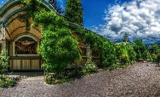 Arcade in Merano, null