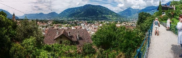 View of Merano, Alto Adige, null
