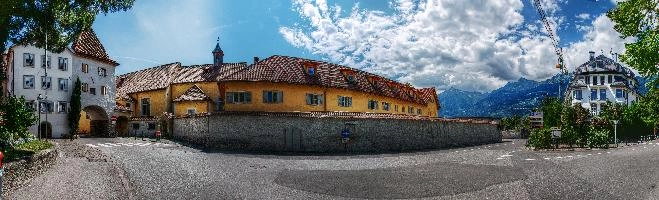Street view of Merano. Alto Adige, null