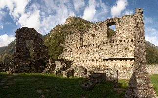 Castle Mesocco, alps, historic, heritage, castle, mesocco, europe, switzerland, grisons, stone, ruin