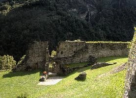 Castle Mesocco, switzerland