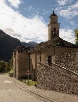 Church in Mesocco, europe, catholic, saint, graubünden, square, grisons, monument, alps, religion, switzerland, architecture, mesocco, history, building, landmark, old, stone, rocco, church, tower, skyline, travel, chapel
