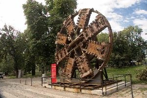 Boring, italy, steel, machinery, bit, underground, drill, milan, rust, europe, railway, boring, industry, construction, metal, head, tube, digging