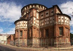 Santa Maria della Grazie, Milano, stone, round, tower, brick, catholicism, religion, church, outdoors, italy, exterior, milan, historic, europe, ornate