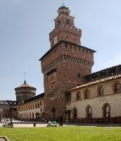 Castello Sforzesco, Milano, italy, milan, europe, 2023