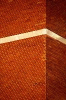 Brick Corner, Milano, milan, exterior, abstract, wall, corner, europe, building, architecture, italy, red, geometry, brick, brickwork, course