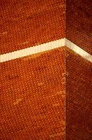Brick Corner, Milano, italy, exterior, abstract, wall, corner, milan, building, europe, architecture, red, geometry, brick, brickwork, course