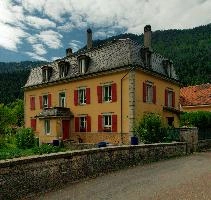 Building near Creux du Van, creux, alps, switzerland, romandie, home, van, slate, noiraigue, alpine, summer, neuchastel, building, outdoors, du, village, mountains, exterior, rural, residence, roof, french, swiss, house, romandie, painted, plastered
