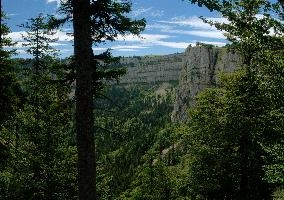 Creux du Van, mountains, du, scenic, creuxduvan, spectacular, limestone, wild, bay, french, alps, karst, blue sky, creux, scenery, stone, tourism, neuchastel, swiss, daylight, alpine, van, clouds, cove, summer, creux du van, switzerland, sunshine, cliff, green, rocks, noiraigue, romandie, landscape, rugged