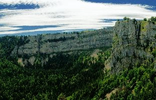 Creux du Van, mountains, du, scenic, bay, spectacular, karst, wild, limestone, french, alps, cliff, blue sky, creux, scenery, rocks, tourism, neuchastel, swiss, daylight, alpine, van, clouds, stone, summer, creux du van, switzerland, sunshine, creuxduvan, green, cove, noiraigue, romandie, landscape, rugged