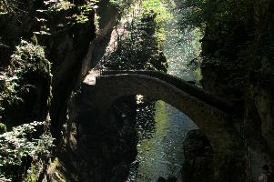Bridge in the Gorges de l, null
