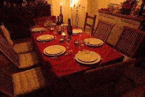 Christmas table in Neustadt, Germany, neustadt