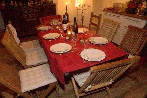 Christmas table in Neustadt, Germany, neustadt