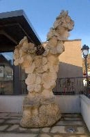 Almond-blossom sculpture in Neustadt, Germany, neustadt