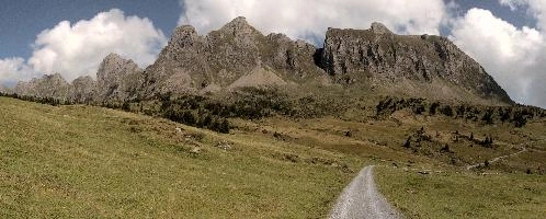 Alvier shot from Palfries in the Swiss Alps, crag, meadow, track, pasture, road, mountains, path, alps, hiking, alvier, walking, palfries, outdoors, sargans, summer, switzerland, rock, europe, rugged