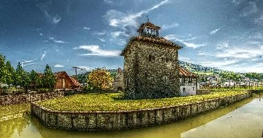 Schlossturm Pfäffikon, picturesque site on Lake Zürich, switzerland, zürich, picturesque, sz, ancient, freienbach, square, pfäffikon, cubic, water, stone, mediaeval, moat, tower, defenses, lake, castle, canals, village, schlossturm, sunny, swiss, countryside, blue sky, switzerland, zürchersee, outdoors