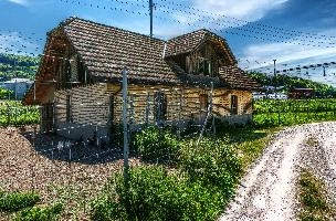 Buildings in the monastery area around Pfäffikon, Lake Zürich, traditional, preserved, old, tourism, buildings, townscape, lake, rural, daytime, zürchersee, village, bright, zuerich, construction, blue sky, zürich, stone, sunlight, pfäffikon, terracotta, sunny, swiss, lakeside, autumn, switzerland, monastery, outdoors