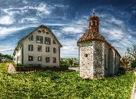 Zürich, pfäffikon, traditional, daytime, buildings, zürchersee, construction, zuerich, sunny, swiss, monastery, bright, switzerland, village, blue sky, zürich, autumn, lakeside, outdoors, townscape, rural, sunlight, old, lake, stone, terracotta, preserved, tourism