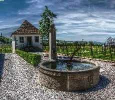 Part of the monastery are in Pfäffikon, Lake Zürich, sunny, village, rural, fountain, building, stone., pfäffikon, traditional, lake, old, zürchersee, daylight, zürich, summer, swiss, outdoors, switzerland, blue sky