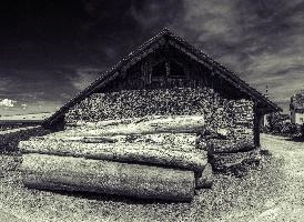Timber and firewood in Pfäffikon, Switzerland, pfäffikon