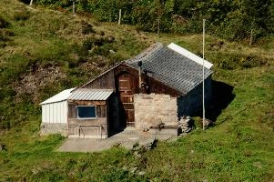 Berghütte, pizol, alps, switzerland, hut, berghuette, sargans, mountains, schweiz, wangs, hiking, mels, barn, walking
