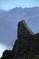 A Little Cross, mels, peak, hiking, alps, pizol, sargans, cross, switzerland, wangs, rugged, walking, mountains, rock, outcrop
