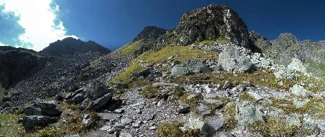  Elliott Bignell, mels, europe, alps, mountains, landscape, pizol, summer, sargans, alpine, rhine, switzerland, walking, stony, wangs, outdoors, scenery, valley, peaks, hiking, sunshine, swiss, rheintal, terrain, rugged, rock, stone