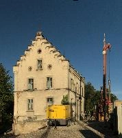 Zürich gets Piles, bahnhof.piledriver, crenellation, zuerich, schweiz, work