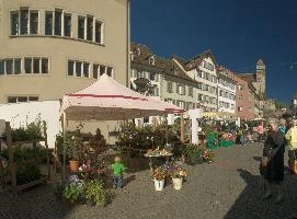 Rapperswil, rapperswil, market, summer, building, switzerland, europe, zürich, sunshine