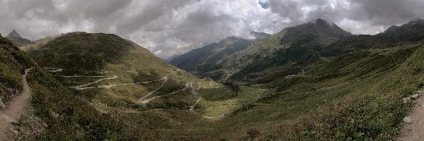Rugged landscape of the Grisons on the way to the Tomasee, source of the Rhine, outdoors, scenery, hiking, walking, landscape, tomasee, grisons, alps, rugged, europe, cloudy, switzerland, autumn