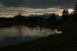 2018, rheintal, sankt gallen, swiss, switzerland, beaver, reflection, river, snow, sg, sunset, rüthi, light, sky, canal, peaks, mountains, evening, village, night, clouds, alpine, trees, water, alps, outdoor, meadow
