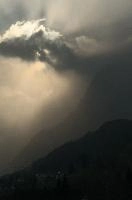 Sunburst over Rüti SG, rheintal, sun, ruethi, light, dark, clouds, sunset, sky, hoher, flums, sunburst, fog, switzerland, kasten, haze, beams, evening, mountains, cloud, dawn, ruethi sg, mood, rüthi sg, stormy, rays, alps, snow, storm