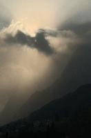 Sunburst over Rüti SG, rheintal, sun, ruethi, light, dark, clouds, sunset, sky, hoher, flums, sunburst, fog, switzerland, kasten, haze, beams, evening, mountains, cloud, dawn, ruethi sg, mood, rüthi sg, stormy, rays, alps, snow, storm