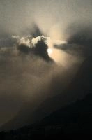 Sunburst over Rüti SG, rheintal, sun, ruethi, light, dark, clouds, sunset, sky, hoher, flums, sunburst, fog, switzerland, kasten, haze, beams, evening, mountains, cloud, dawn, ruethi sg, mood, rüthi sg, stormy, rays, alps, snow, storm