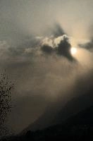 Sunburst over Rüti SG, rheintal, sun, ruethi, light, dark, clouds, sunset, sky, hoher, flums, sunburst, fog, switzerland, kasten, haze, beams, evening, mountains, cloud, dawn, ruethi sg, mood, rüthi sg, stormy, rays, alps, snow, storm