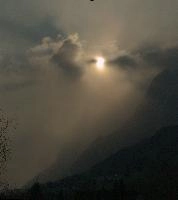 Walenstadt, rheintal, sunburst, flums, light, mountains, rays, clouds, sunset, hoher, ruethi, sky, fog, rüthi sg, kasten, haze, sun, evening, beams, cloud, dawn, ruethi sg, mood, switzerland, alps, stormy, dark, snow, storm