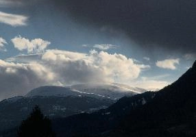 Walenstadt, rheintal, ruethi, snow, alps, evening, rüthi sg, schweiz, sunset, mountains