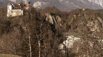 Schloss in the Ruinaulta, Graubünden, null