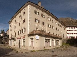 National Hotel Ravizza, San Bernadino, alps, exterior, national, town, village, europe, building, switzerland, san bernadino, autumn, ravizza, hotel, tourism, sunshine