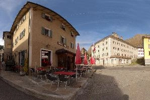 San Bernadino, alps, exterior, national, town, chesa, village, europe, building, switzerland, veglia, san bernadino, autumn, restaurant, bar, ravizza, hotel, tourism, sunshine