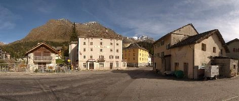 San Bernadino, alps, exterior, national, town, village, europe, building, switzerland, san bernadino, autumn, ravizza, hotel, tourism, sunshine
