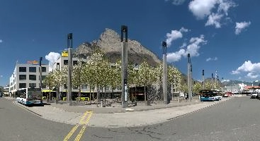 Bahnhofareal, Sargans, areal, paved, switzerland, urban, alps, buildings, spring, bus-stop, modern, lamps, cityscape, bahnhof, rural, swiss, scenery, sargans, pillars, landscape, outdoor, square, growth, gonzen, blue, business, park, panorama, mountains, planted, blossom, station, concourse, cloud, sky
