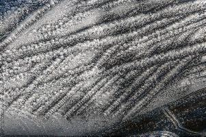 Abstract pattern in ice, Sargans, null