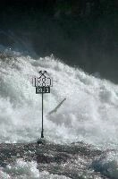 Rheinfall 1180, rhine, water, waterfall, 1880, torrent, sign, rheinfall, switzerland, schaffhausen, current, falls, swiss, metal, resistance, steadfast, rhein, iron, white, river, violent, turbulent