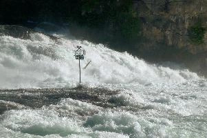 Obdurate, sign, water, falls, iron, torrent, 1880, rheinfall, switzerland, schaffhausen, current, waterfall, swiss, metal, resistance, steadfast, rhein, rhine, white, river, violent, turbulent