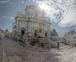 Baroque Cathedral of Saint Ursus in Solothurn, Switzerland, null